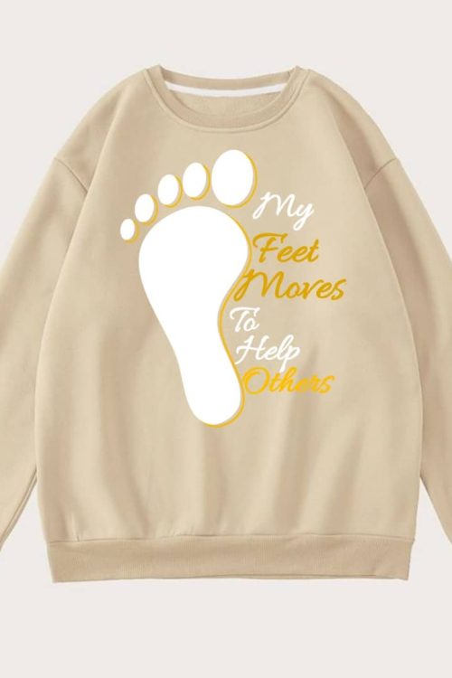 My Feets Moves To Help Others T-shirt