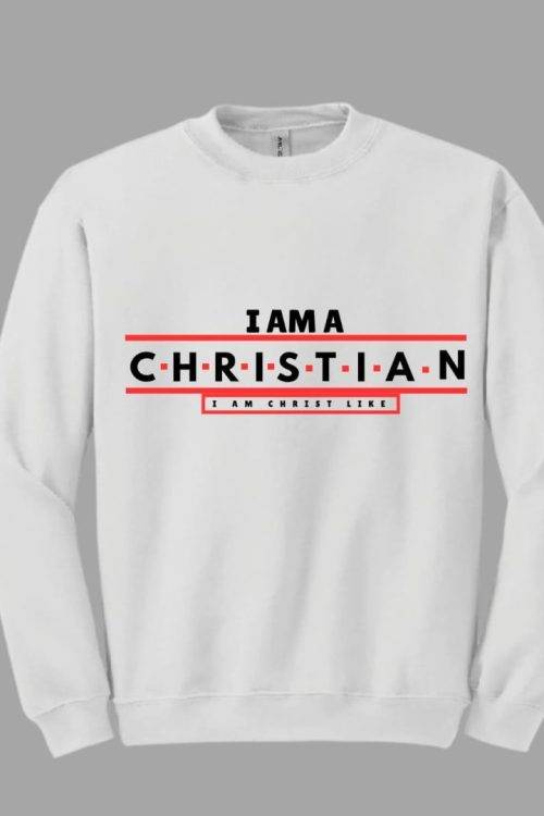 I Am A Christian Sweater