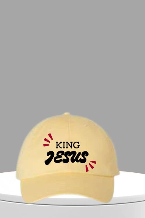 King Jesus Cap
